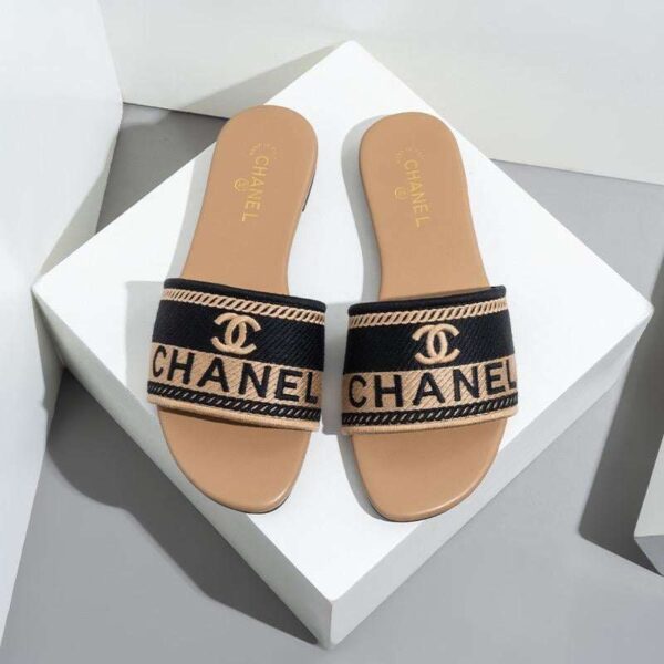 Exclusive Luxury Brand Chanel Ladie's Slipers Shoes