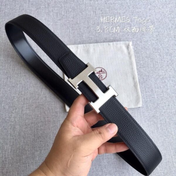 Luxury branded men's waist belt