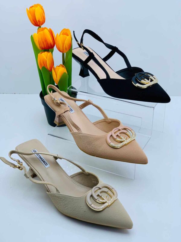 Luxury Branded Medium Heels For Women